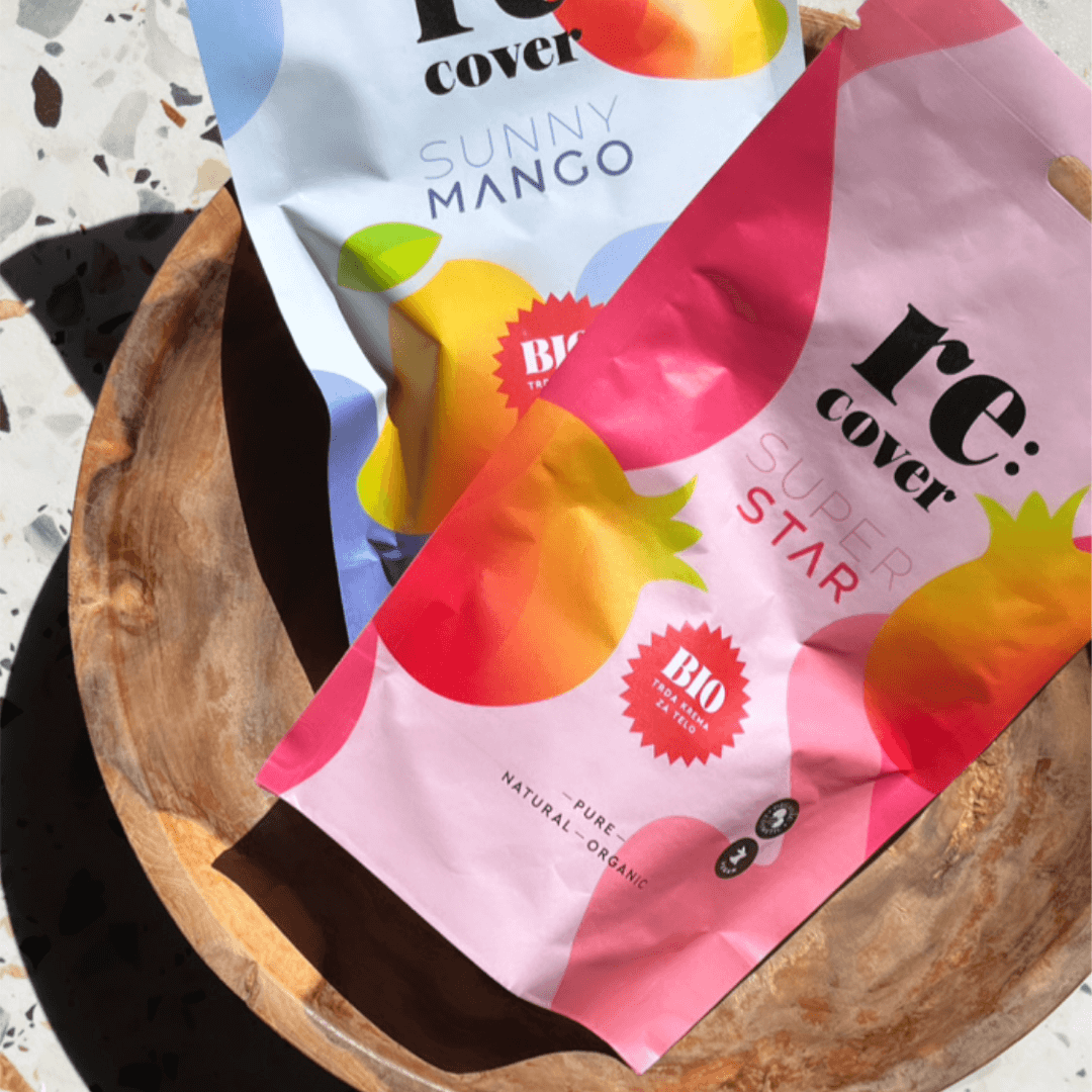 Naravna kozmetika brez dodane vode krema za telo granatno jabolko 